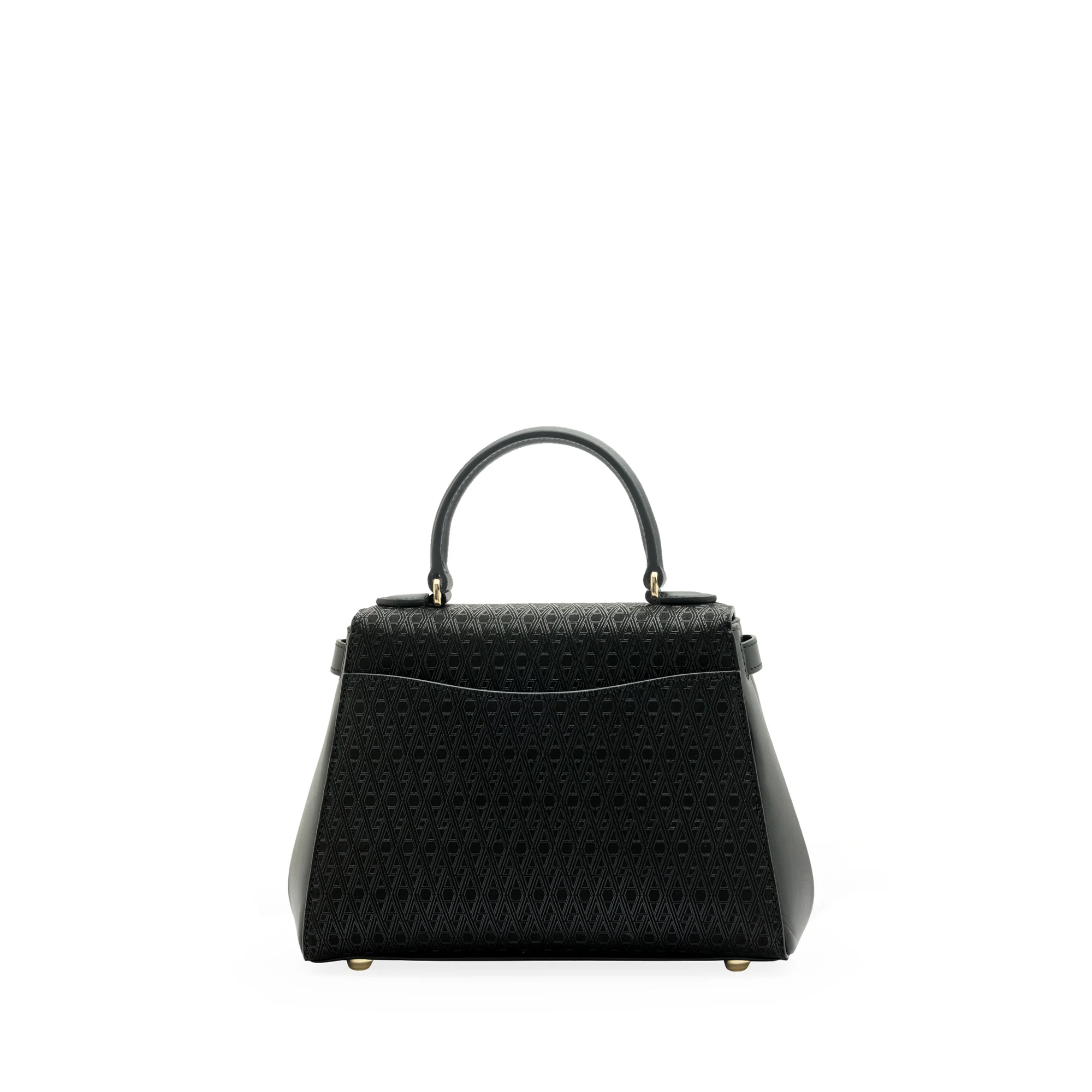 167 Mini Handbag in Signature A Patterned Leather - Image 3