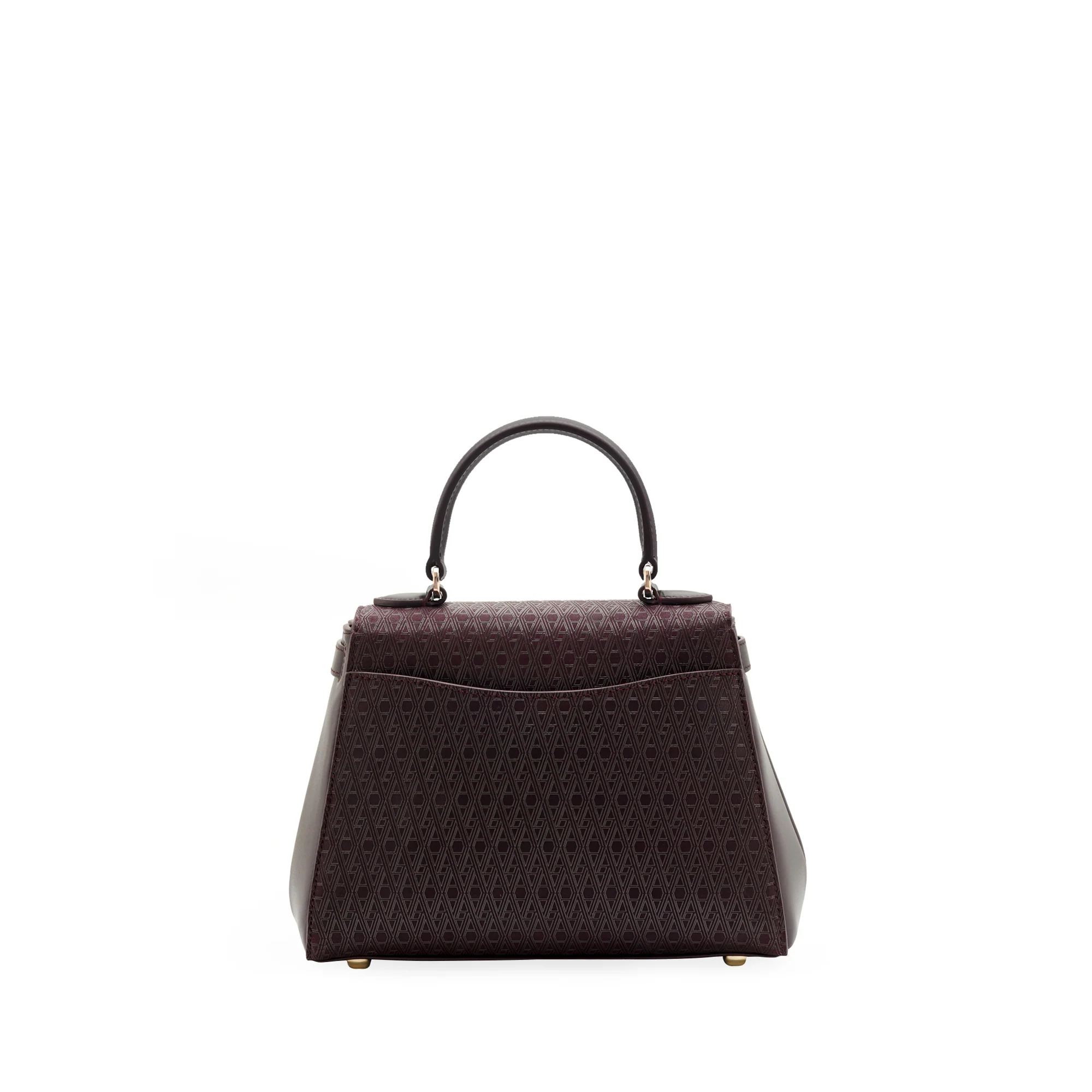 167 Mini Handbag in Signature A Patterned Leather - Image 3