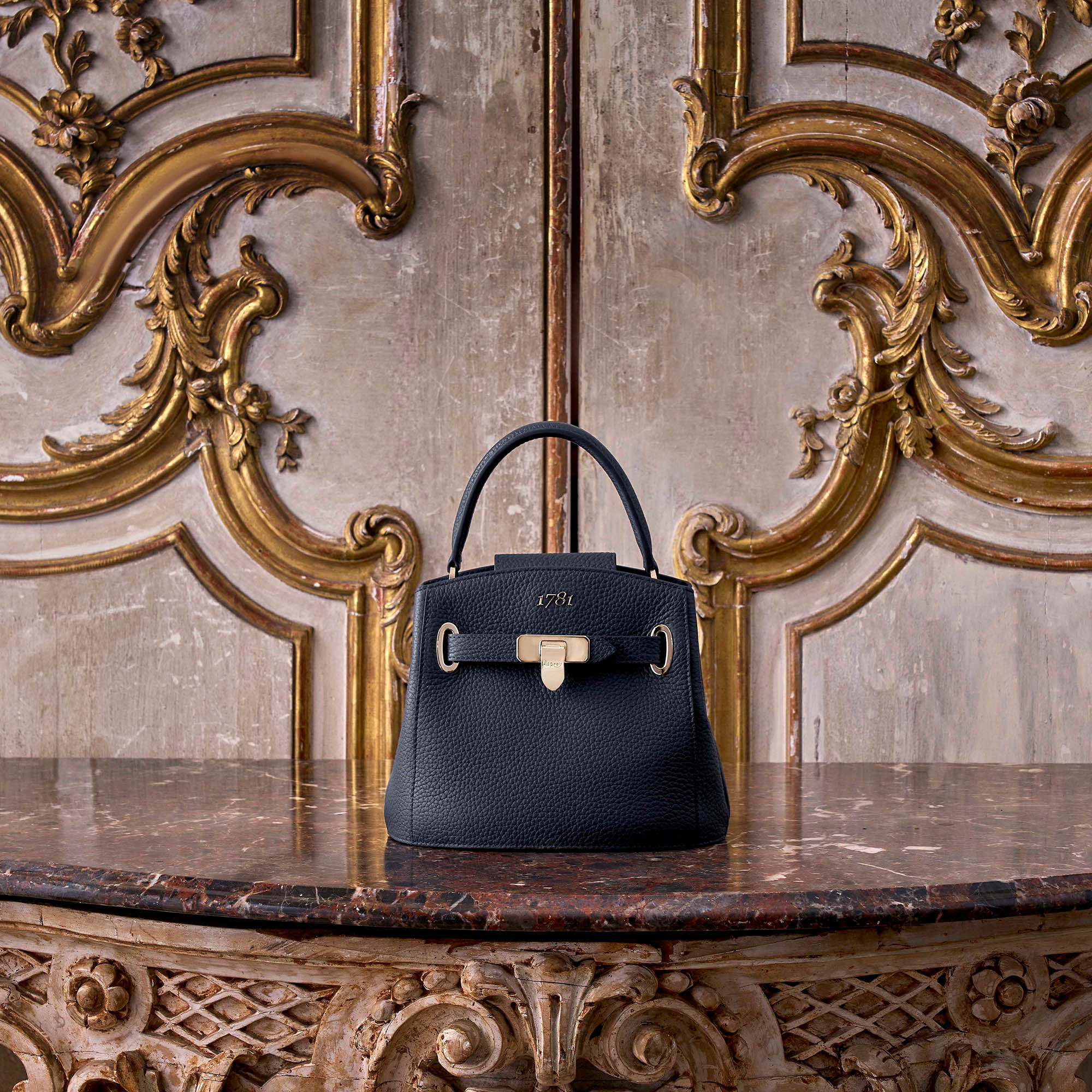 1781 Bucket Mini Handbag in Soft Grain Leather - Image 4