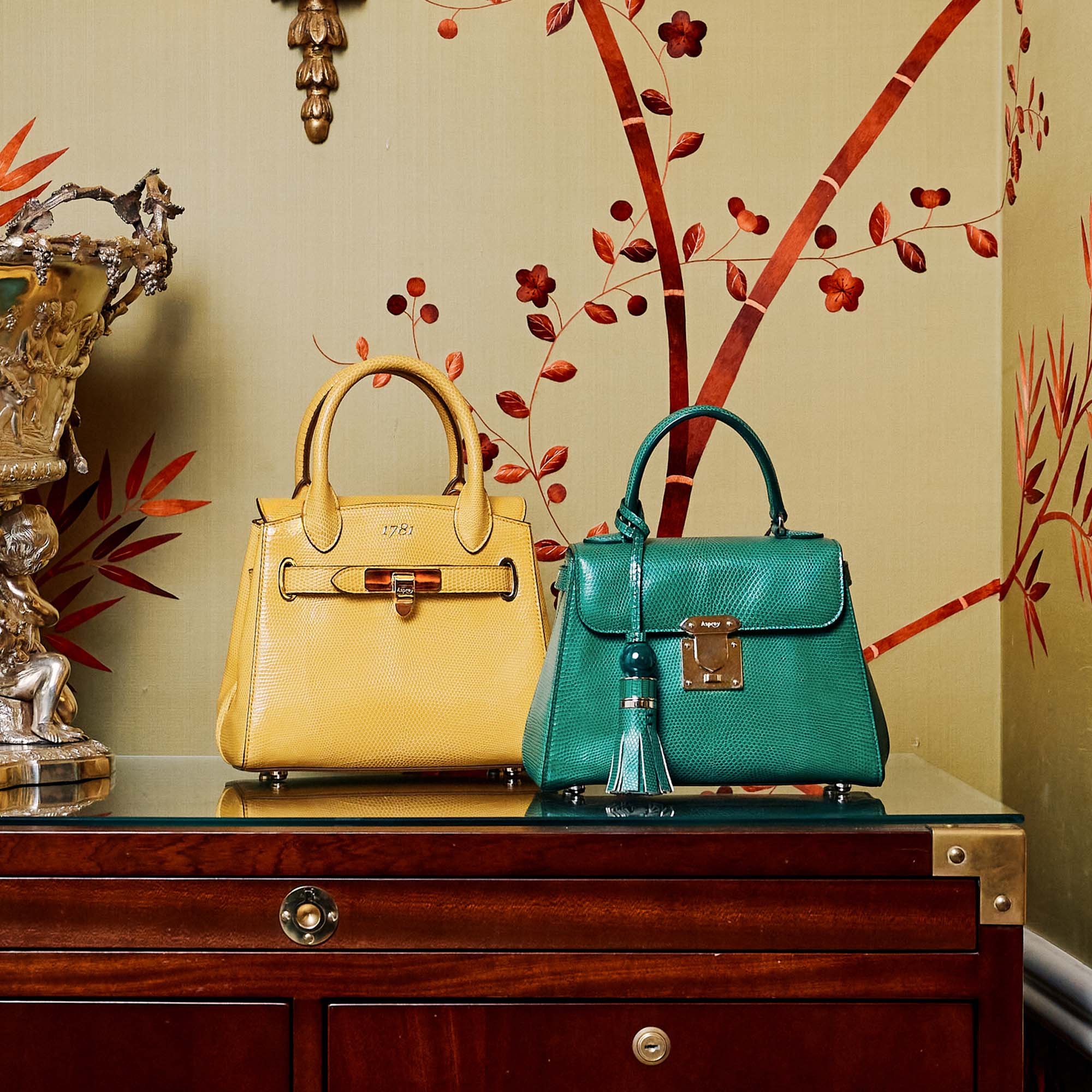 167 Mini Handbag in Lizard - Image 5