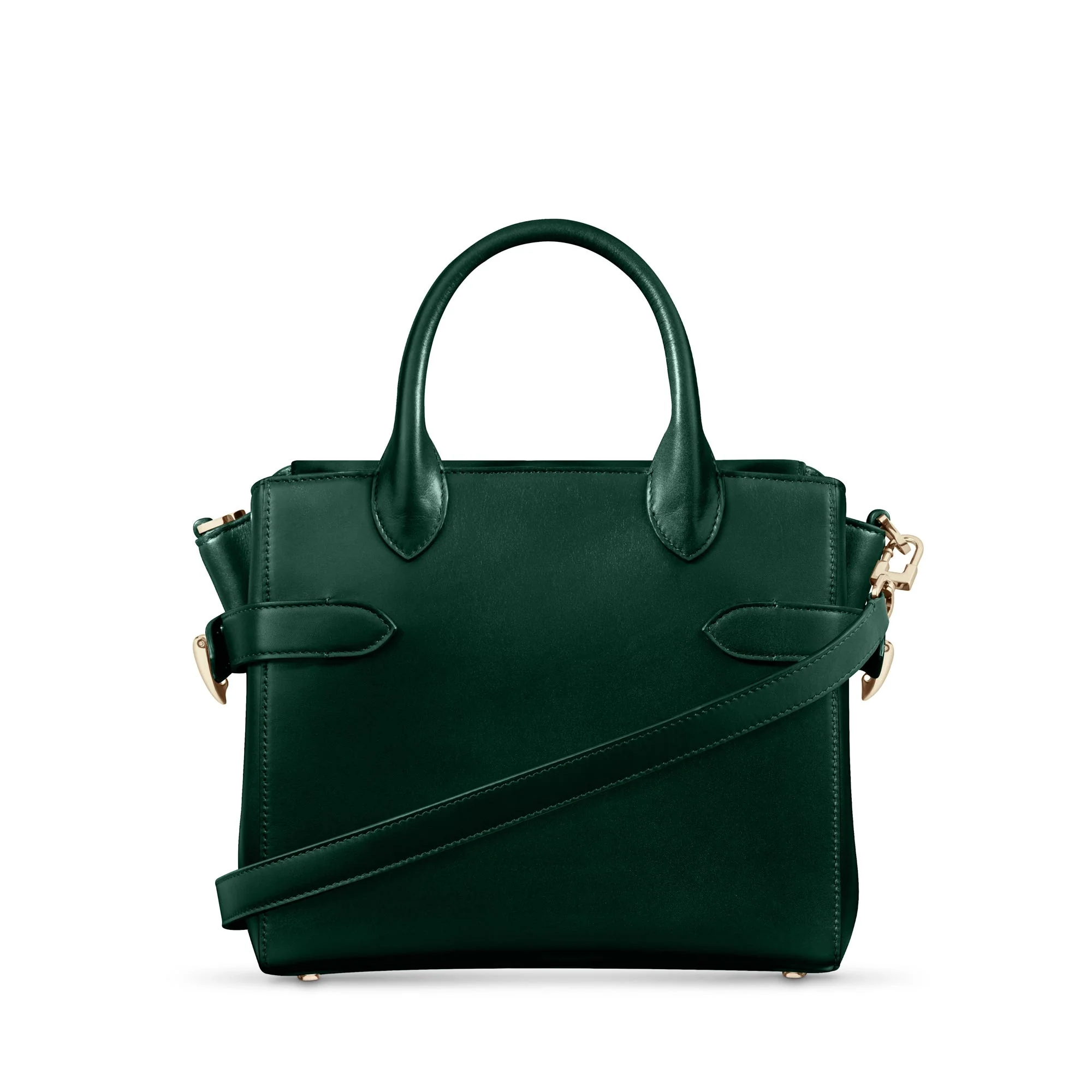 Taylor Square Handbag in Smooth Calf Leather - Image 3