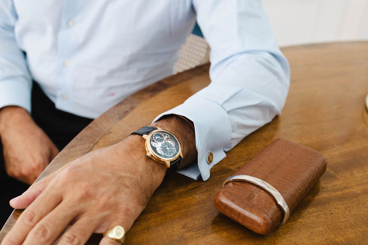 The Entheus R2 42mm Watch in 18ct Rose Gold - Image 3